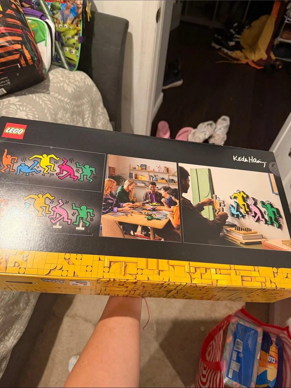 LEGO Keith Haring Dancing Figures Art Set